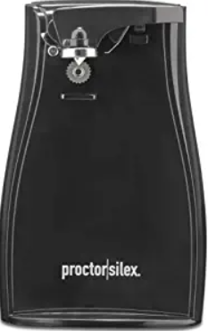 Proctor Silex Power Electric Automatic Can Opener with Knife Sharpener