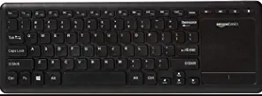 Amazon Basics Wireless Keyboard with Touchpad for Smart TV 