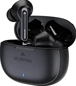 MURPISO Wireless Earbuds, Active Noise Cancelling Bluetooth 5.2 Stereo Earbuds with 35 Hours Playtime