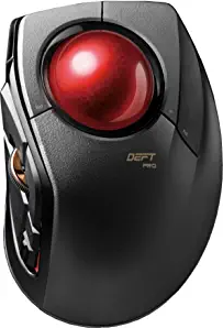 ELECOM Wired / Wireless / Bluetooth Finger-Operated Trackball Mouse