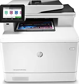 HP Color LaserJet Pro Multifunction M479fdn Laser Printer 