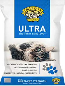 Precious Cat Unscented Ultra Clumping Cat Litter