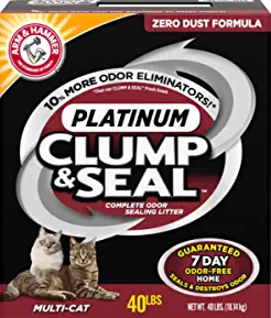 ARM & Hammer Clump & Seal Platinum Cat Litter