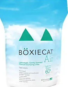 Boxiecat Air Lightweight Gently Scented Premium Clumping Cat Litter