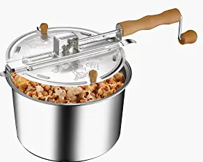 GREAT NORTHERN POPCORN COMPANY 83-DT5676 Stovetop SpinnerGREAT NORTHERN POPCORN COMPANY 83-DT5676 Stovetop Spinner