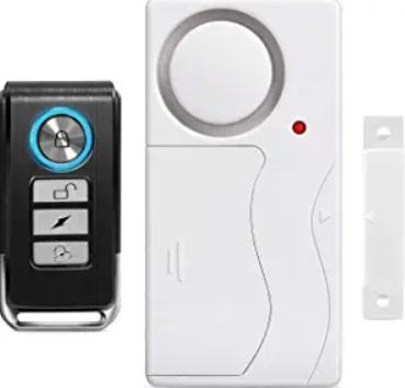 Wsdcam Door Alarm Wireless Anti-Theft Remote Control Door 