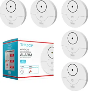 Tritace Window Alarm with Vibration Sensor 