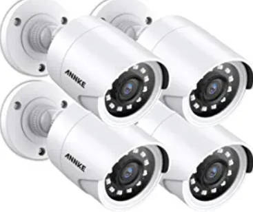ZOSI 4PACK 1920TVL 1080P HD TVI Security Cameras 120ft Night Vision CCTV Cameras 