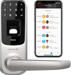 ULTRA LOW UL3 BT Bluetooth Enabled Fingerprint and Touchscreen Smart Lock