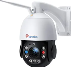 Ctronics PTZ Camera Security Camera Outdoor - 5MP 30X Optical Zoom