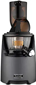Kuvings Whole Slow Juicer EVO820GM - Higher Nutrients and Vitamins, BPA-Free Components, Easy to Clean, Ultra-Efficient 240W, 50RPMs, Includes Smoothie and Blank Strainer-Gun Metal