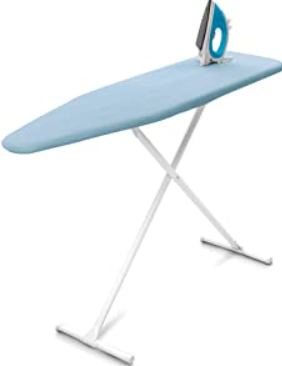 Homz T-Leg Ironing Board, Made in the USA