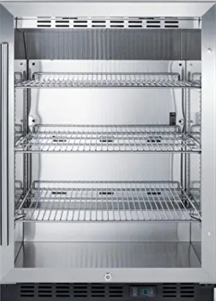 Summit SCR610BL Undercounter Beverage Refrigerator, 