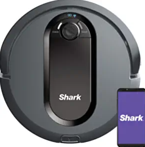 Shark IQ Robot Vacuum AV970 Self Cleaning Brushroll, Advanced Navigation, Perfect for Pet Hair, Works with Alexa, Wi Fi, xl dust bin, A black finish