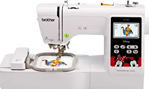 Brother PE550D Embroidery Machine, 125 Built-in Designs Including 45 Disney Designs, 
