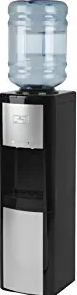 Vitapur Top Load (Room and Cold) Black/Platinum Water Dispenser, one size