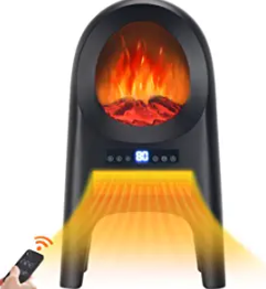  AKIRES Portable Electric Fireplace Heater